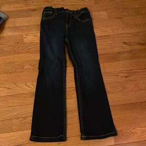 Size 6 kids jeans, 3 pair never worn. Various brands